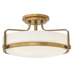 Abstands-Deckenlampe Harper, Ø 36,6cm, altmessing