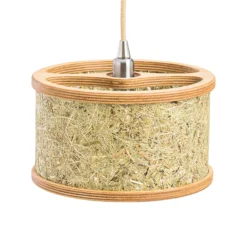 ALMUT 2610 Hängeleuchte Ø 25cm, Heu pur