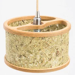 ALMUT 2610 Hängeleuchte Ø 25cm, Heu pur