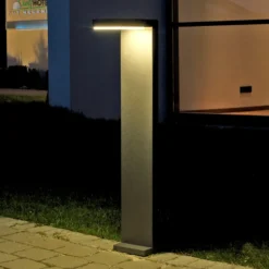 Aluminium-LED-Wegeleuchte Tamar in Anthrazit