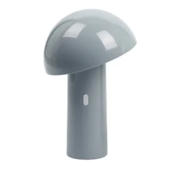 Aluminor Capsule LED-Tischlampe, mobil, grau