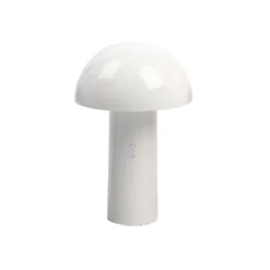 Aluminor Capsule LED-Tischlampe, mobil, weiß