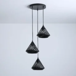 Aluminor Cone Hängeleuchte, dreiflammig