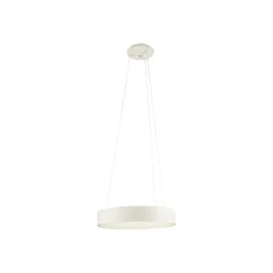 Aluminor Epsilon LED-Hängeleuchte, Ø 62 cm, weiß