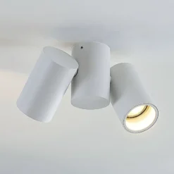Arcchio Deckenlampe Gesina, 2flg., weiß, Alu, 17,5 cm