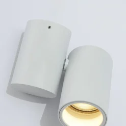 Arcchio Deckenlampe Gesina, 1flg., weiß, Alu, 11,6 cm