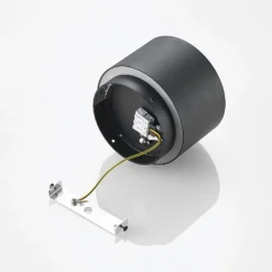 Arcchio Deckenlampe Walisa, Ø 15 cm, schwarz, Metall, GU10