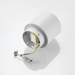 Arcchio Deckenlampe Walisa, Ø 10 cm, weiß, Diffusor, GU10
