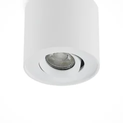 Arcchio Deckenlampe Walisa, Ø 10 cm, weiß, Metall, GU10