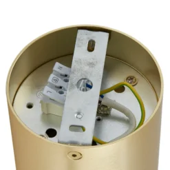 Arcchio Deckenspot Jolina, rund, gold, 13 cm, Metall
