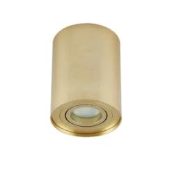 Arcchio Deckenspot Jolina, rund, gold, 13 cm, Metall