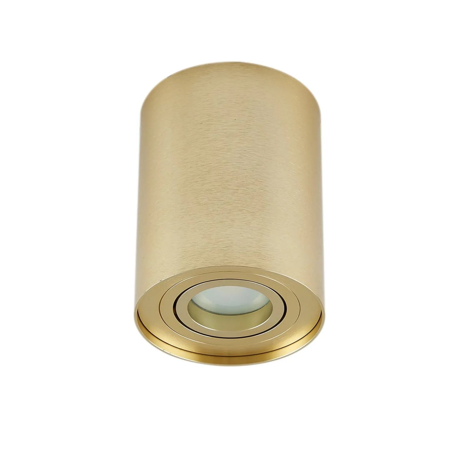 Arcchio Deckenspot Jolina, rund, gold, 13 cm, Metall
