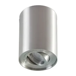 Arcchio Deckenspot Jolina, rund, grau, 13 cm, Metall