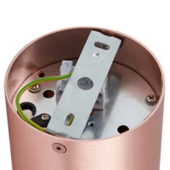 Arcchio Deckenspot Jolina, rund, kupfer, 13 cm, Metall