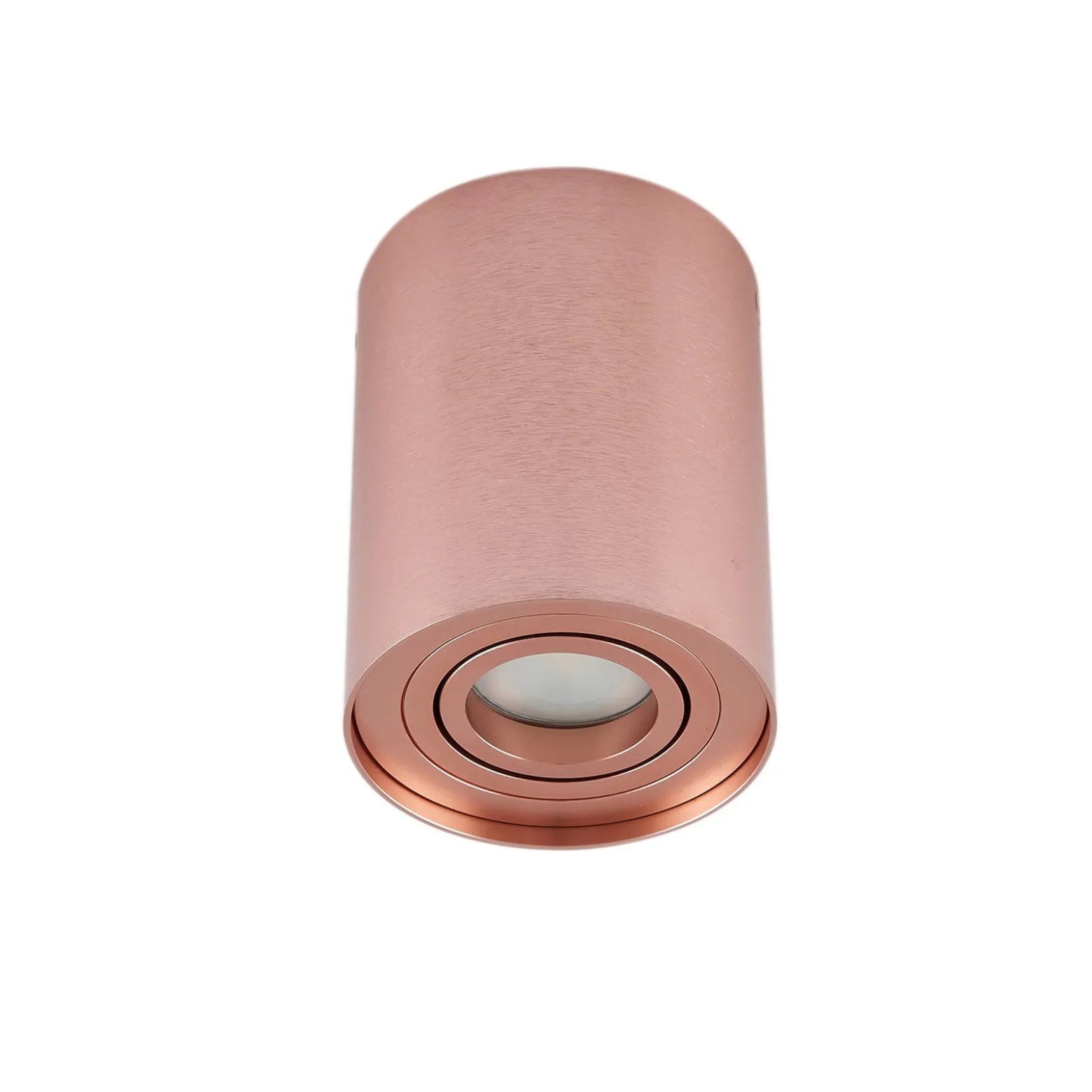 Arcchio Deckenspot Jolina, rund, kupfer, 13 cm, Metall