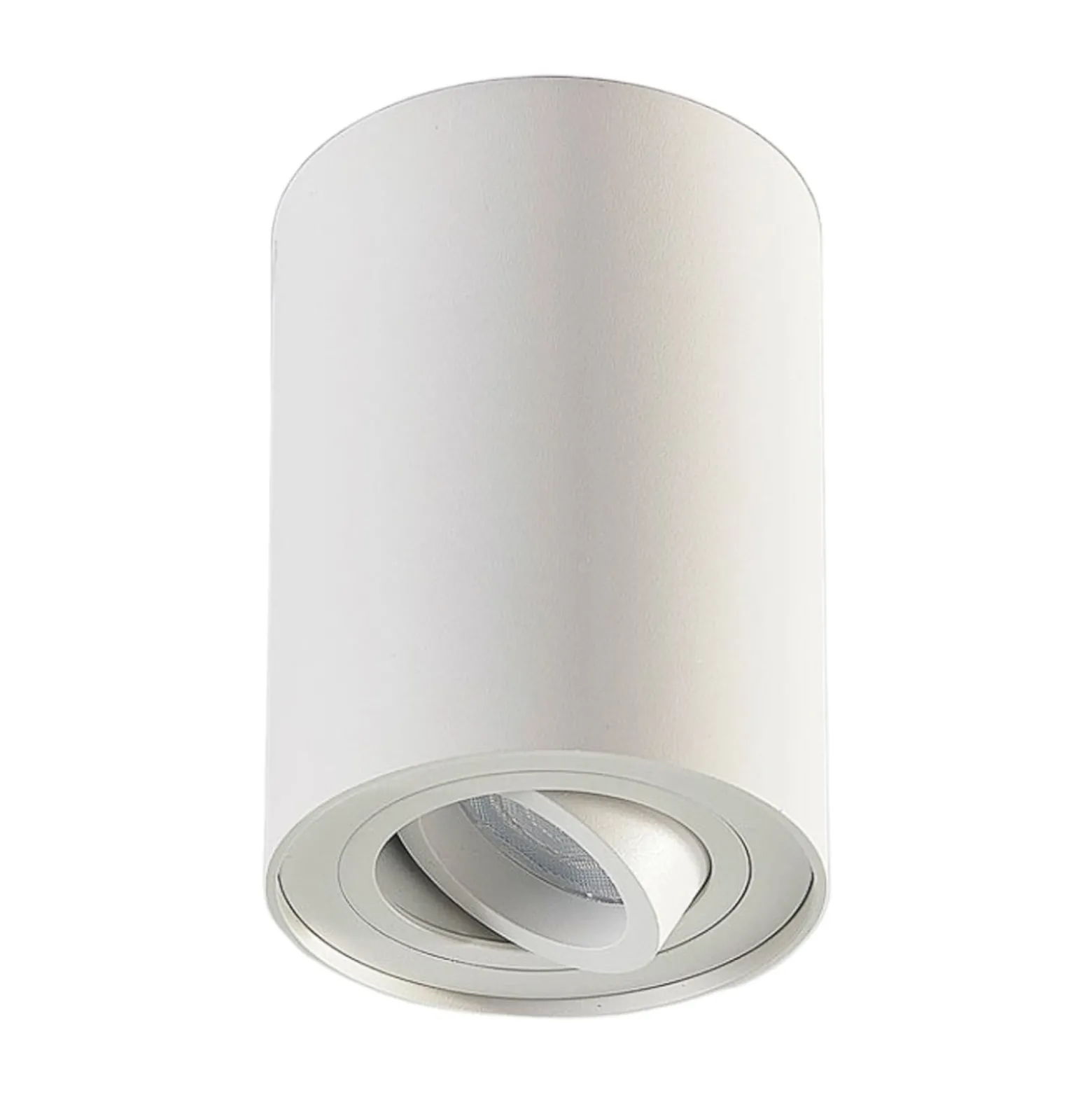 Arcchio Deckenspot Jolina, rund, weiß, 13 cm, Metall