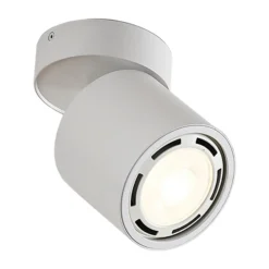 Arcchio Deckenstrahler Mabel, Ø12cm, weiß, verstellbar, GU10