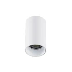 Arcchio Downlight Brinja, weiß, Metall, Ø 6 cm, rund, GU10