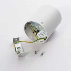 Arcchio Downlight Carson, Höhe 10 cm, weiß, Aluminium