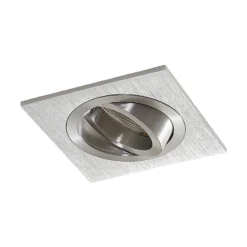 Arcchio Einbau-Deckenspot Sophia, aluminium, eckig