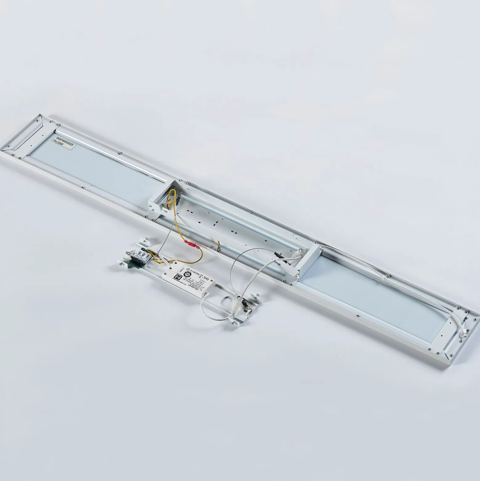 Arcchio Enora LED-Panel, 5500lm, weiß, Metall, 119,5 cm