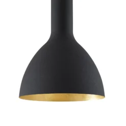 Arcchio Hängelampe Cosmina, 4-flammig, Länge 120 cm, schwarz