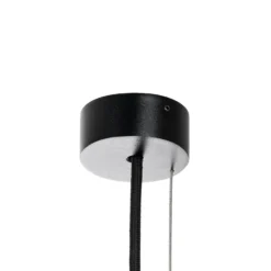Arcchio Hängeleuchte Brinja, schwarz, 120 cm, 5-flg., GU10