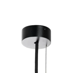 Arcchio Hängeleuchte Brinja, schwarz, 120 cm, 4-flg., GU10