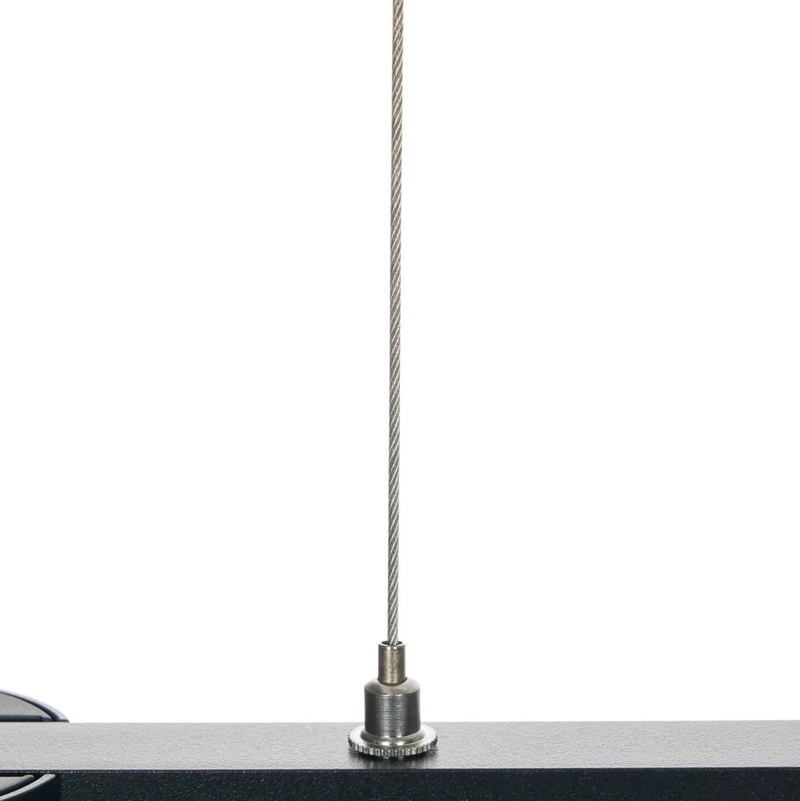 Arcchio Hängeleuchte Brinja, schwarz, 120 cm, 4-flg., GU10