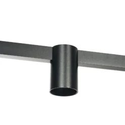 Arcchio Hängeleuchte Brinja, schwarz, 120 cm, 4-flg., GU10