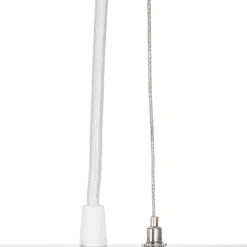 Arcchio Hängeleuchte Brinja, weiß, Länge 90 cm, 5-flg., GU10