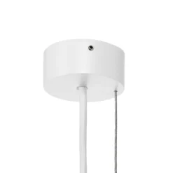 Arcchio Hängeleuchte Brinja, weiß, Länge 90 cm, 5-flg., GU10