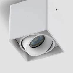 Arcchio Kubika Downlight GU10, 1-flammig, weiß