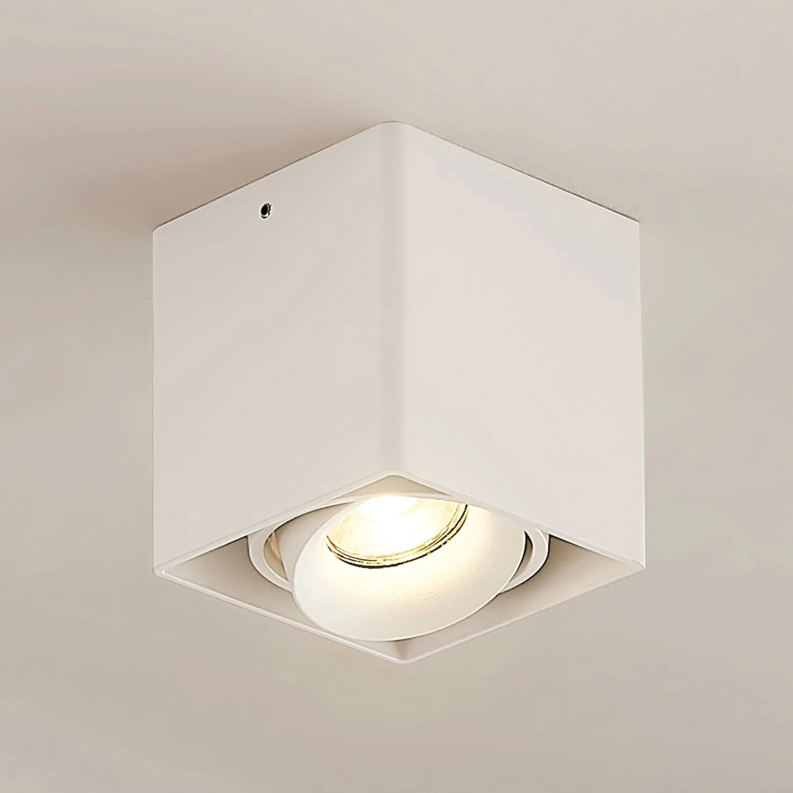 Arcchio Kubika Downlight GU10, 1-flammig, weiß
