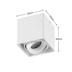 Arcchio Kubika Downlight GU10, 1-flammig, weiß