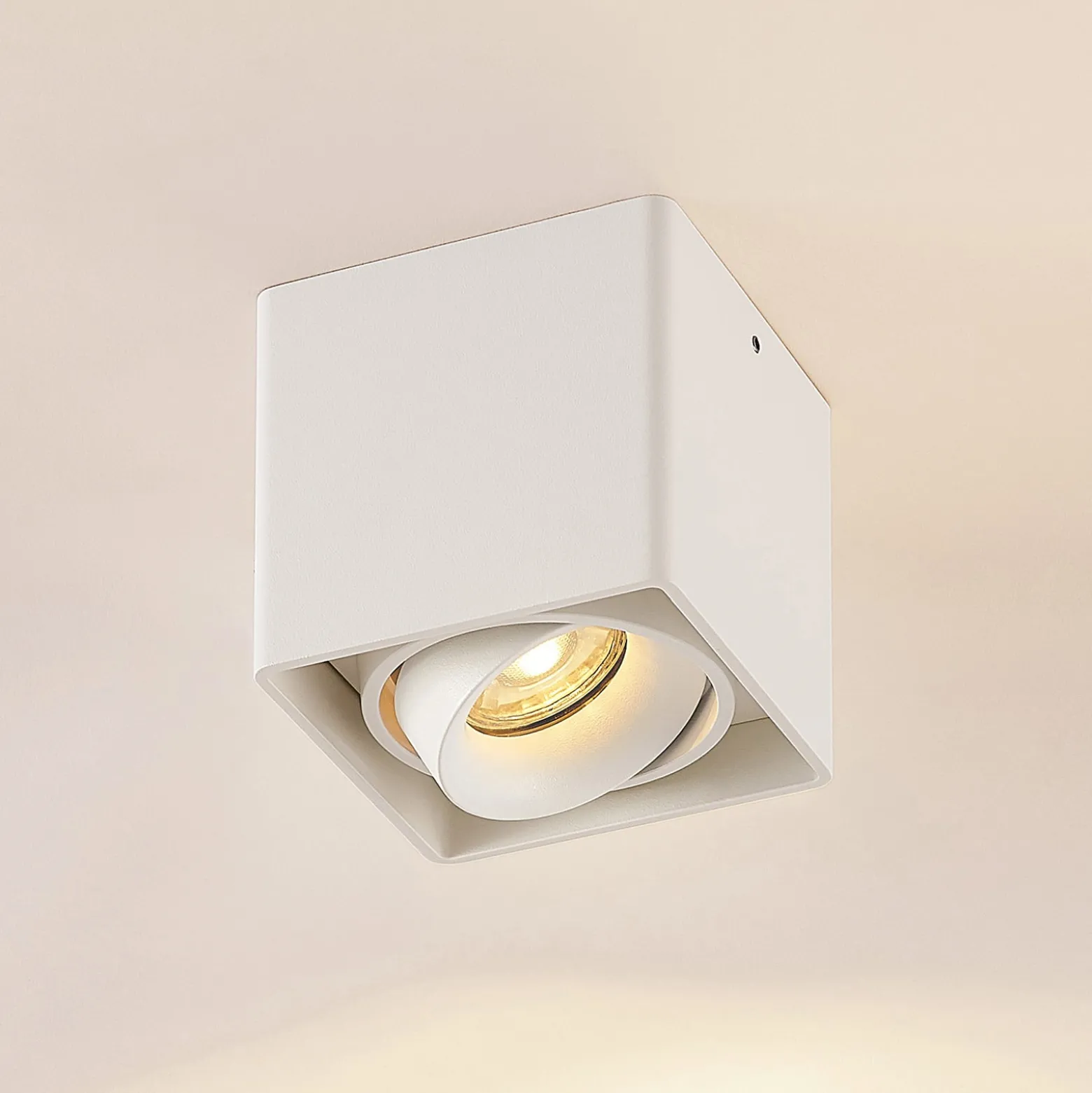 Arcchio Kubika Downlight GU10, 1-flammig, weiß
