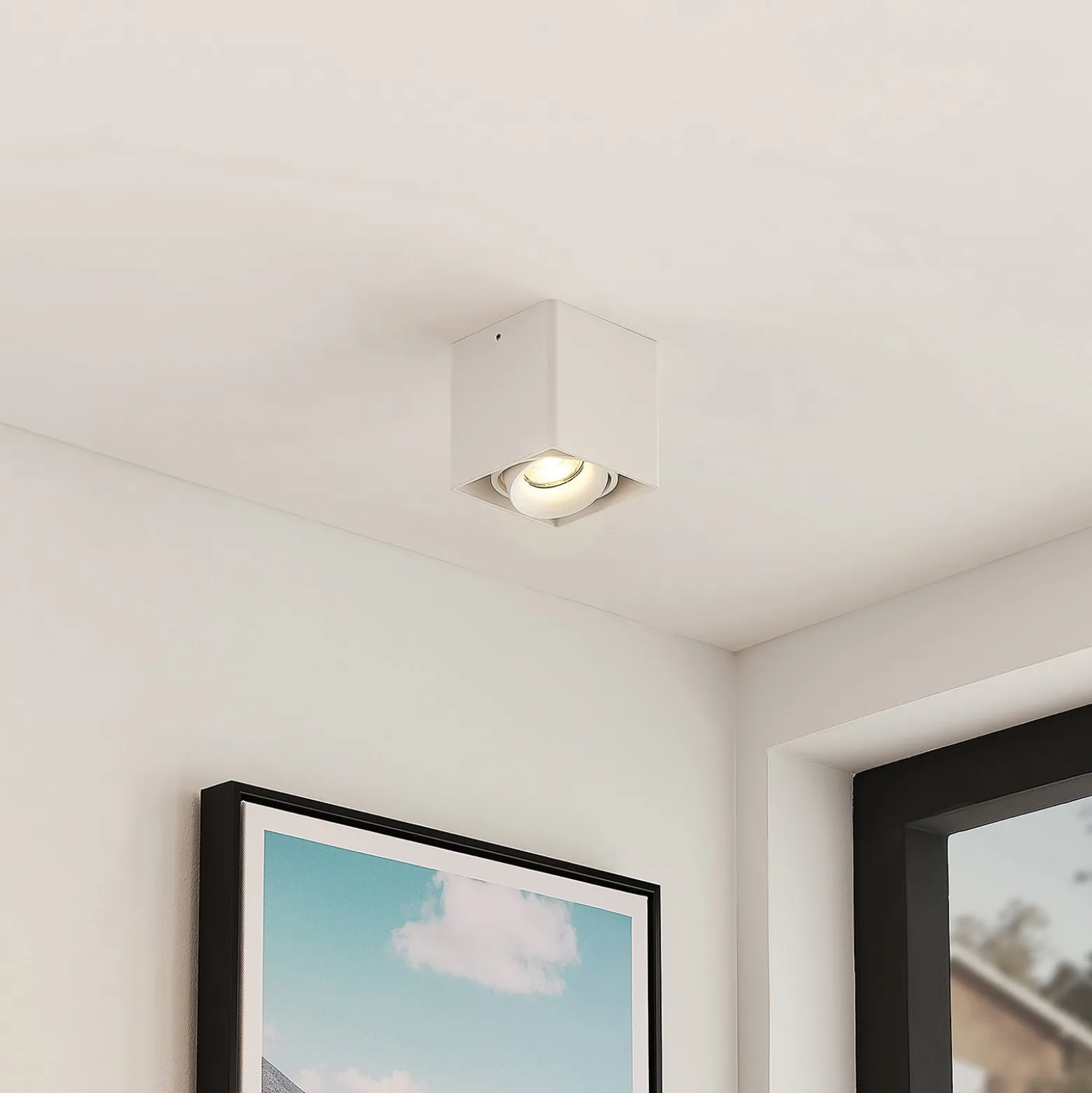 Arcchio Kubika Downlight GU10, 1-flammig, weiß