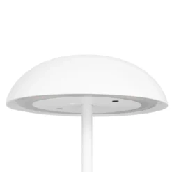 Arcchio LED-Akkutischleuchte Thenra, weiß, Wandhalterung