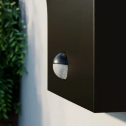 Arcchio LED-Außenwandleuchte Advik, anthrazit, IP54, Sensor