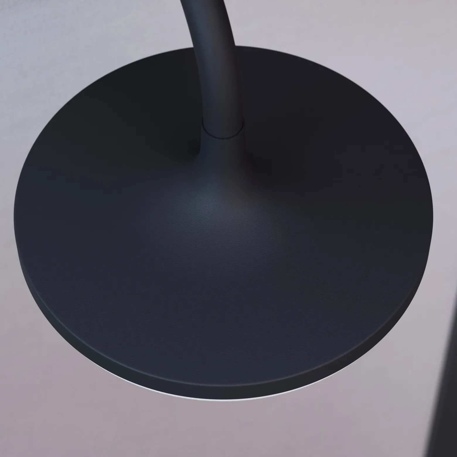 Arcchio LED-Außenwandleuchte Fineria, Ø22 cm, Metall, Sensor