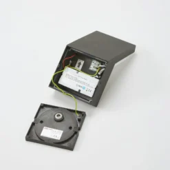 Arcchio LED-Außenwandleuchte Yolena, Sensor, anthrazit, Alu