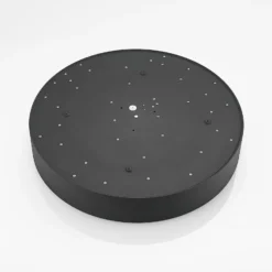 Arcchio LED-Deckenlampe Noabelle, Ø 60 cm, schwarz, Metall
