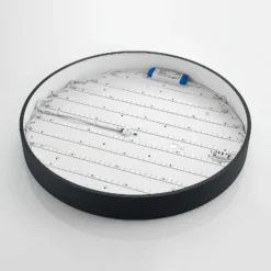 Arcchio LED-Deckenlampe Noabelle, Ø 80 cm, schwarz, Metall