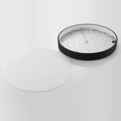 Arcchio LED-Deckenlampe Noabelle, Ø 80 cm, schwarz, Metall