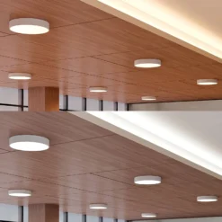 Arcchio LED-Deckenlampe Noabelle, Ø 60 cm, weiß, Metall