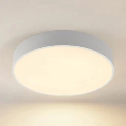 Arcchio LED-Deckenlampe Noabelle, Ø 60 cm, weiß, Metall