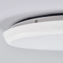 Arcchio LED-Deckenleuchte Augustin, Ø 30 cm, CCT, weiß, IP54