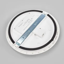 Arcchio LED-Deckenleuchte Augustin, Ø 30 cm, CCT, weiß, IP54