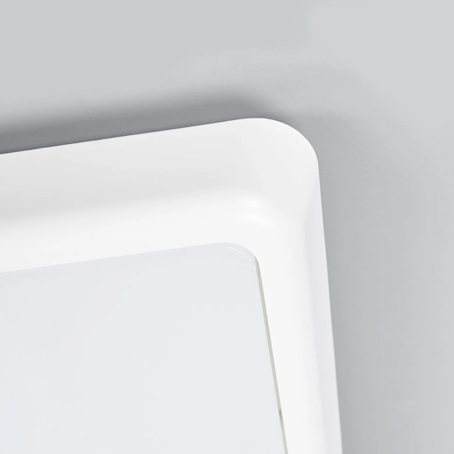 Arcchio LED-Deckenleuchte Augustin, 40 x 40 cm, weiß, IP54