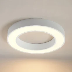 Arcchio LED-Deckenleuchte Sharelyn, Ø 60 cm, weiß, dimmbar
